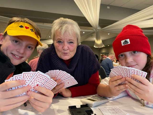 Young players at Nico Ranson’s bridge camp