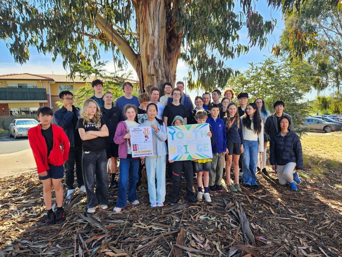 Young players at the Youth Triathlon in Canberra